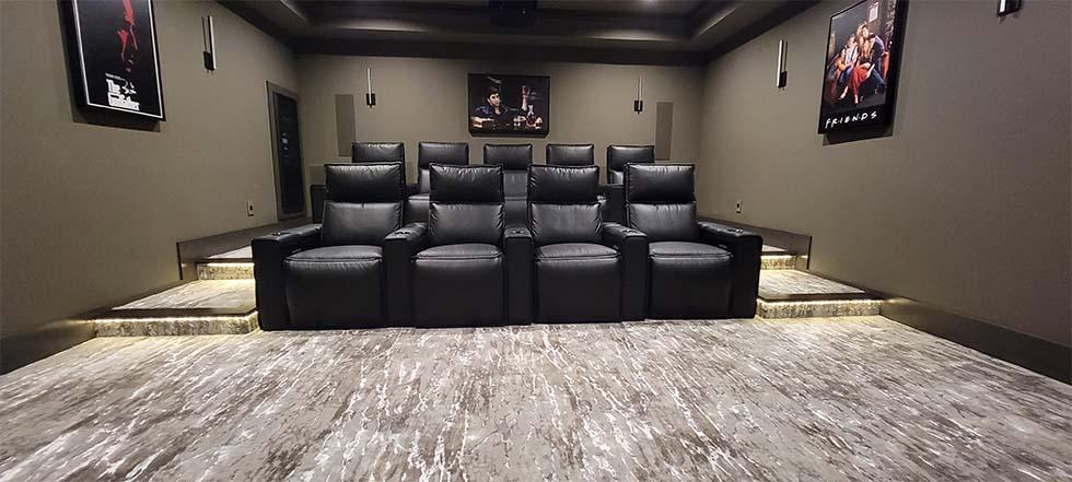 media-home theater room